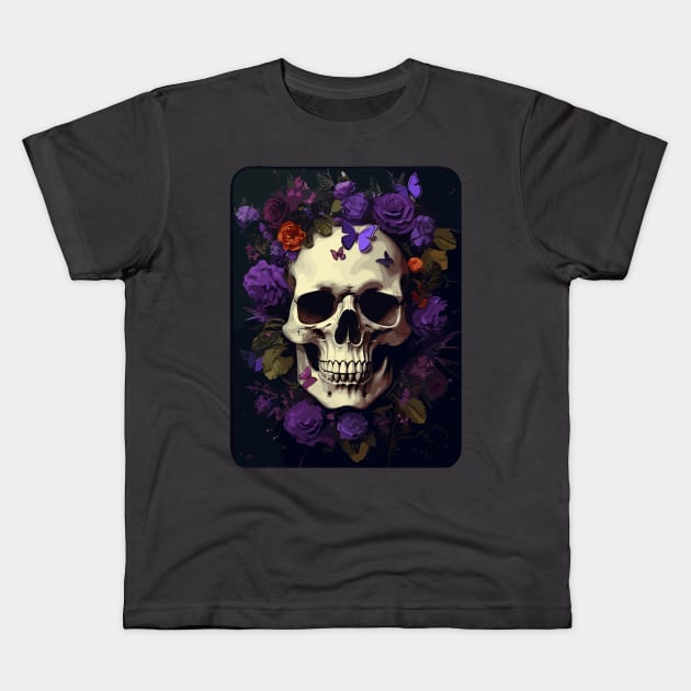 Bones and Botany Kids T-Shirt by DesginsDone